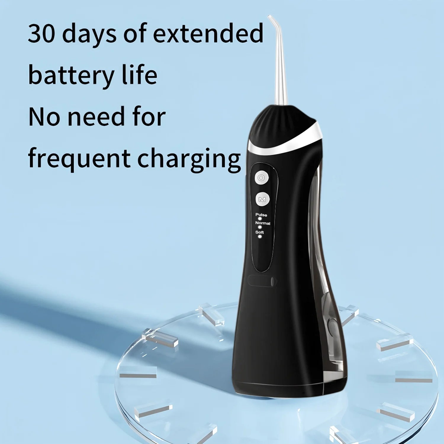Electric Oral Irrigator Water Flosser Rechargeable Portable Dental Remover Teeth Cleaning & Whitening Tool for Home Travel